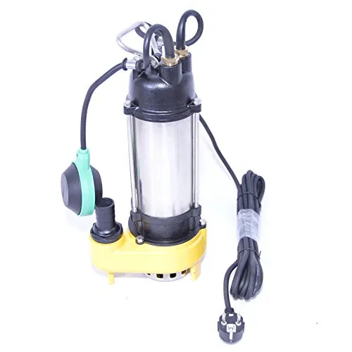 250W Fäkalienpumpe Schmutzwasserpumpe Tauchpumpe Abwasserpumpe mit freien Durchlauf bis 20mm