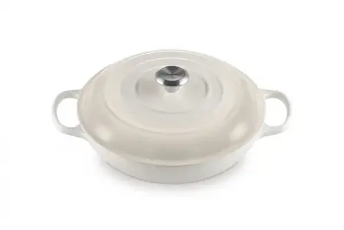 Le Creuset Signature Gusseisen Gourmet-Profitopf, Rund, Ø 30 cm - Kasserolle aus emailliertem Gusseisen, ideal für alle Herdarten inklusive Induktion, sorgt für gleichmäßige Wärmeverteilung und ist perfekt zum Eintopfkochen für 4-6 Personen.