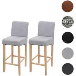 Stylischer Barhocker HWC-C33 im Retro-Look - Barmöbel mit angenehmer Polsterung und stabilen Holzbeinen, ideal für komfortables Sitzen und vielseitige Einsatzmöglichkeiten in jedem Ambiente.