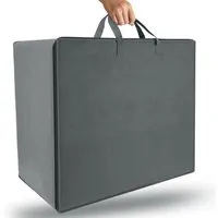 Beautissu VS95 Tragetasche für Visco Klappmatratze 201x120x14cm Grau