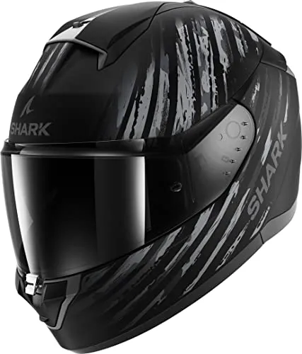 Shark Ridill 2 Assya Mat Kaa Gr. M 57/58 - Hochwertiger Motorradhelm - Motorradhelm mit kratzfestem und beschlagfreiem Visier, ECE 22.06 zugelassen, ideal für Sicherheit und Komfort beim Fahren.