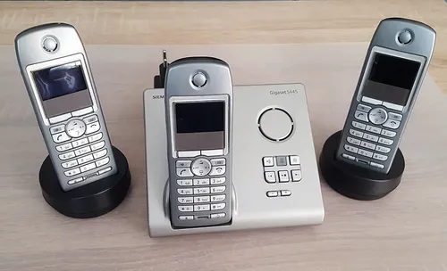 Siemens Gigaset S445 Analog Telefon mit Anrufbeantworter TRIO
