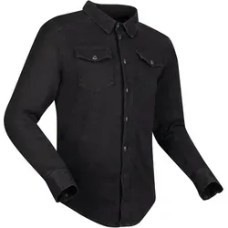Segura Luthor Hemd/Textiljacke - Schwarz - L - Motorradjacke aus recyceltem Material mit herausnehmbaren Protektoren, optimaler Passform und Belüftungssystem für höchsten Komfort und Sicherheit beim Fahren.
