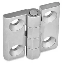 Scharnier 50 x 50, Form A, Edelstahl 1.4308