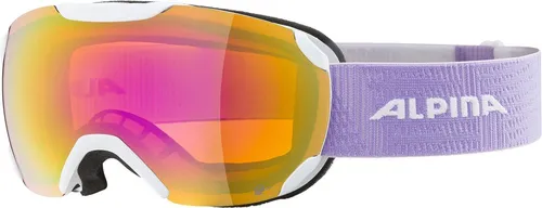 Alpina Herren Skibrille Pheos S HM lila - Wintersport-Brillen mit hochwertiger UV-Schutz-Technologie und stylischem Design für optimalen Komfort auf der Piste.