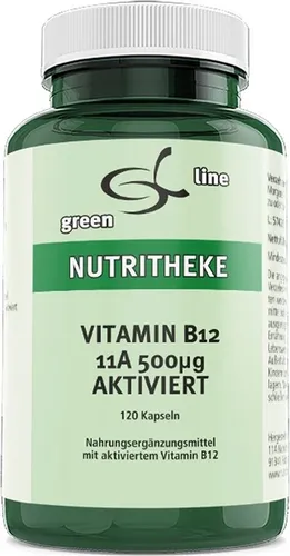 Produktbild VITAMIN B12 11 A 500 µg aktiviert Kapseln 120 St.