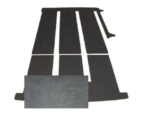 Gastraum Kofferraum Gummimatte PVC passend für VW T6.1 California Beach Camper