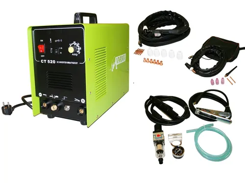 SCHNEIDBRENNERSTATION 3 IN 1 WIG, MMA, PLASMA VARAN CT520 INVERTER + ZUBEHÖR