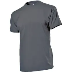 Stedman Comfort-T Men Herren Kurzarm-T-Shirt, real grey, L