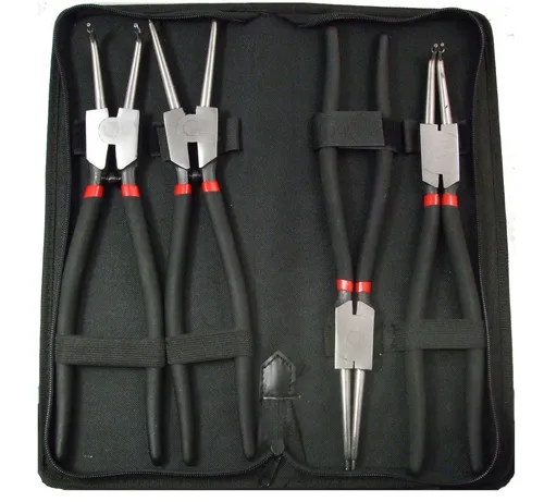 tlg Seegeringzange 330mm Set Sicherungszangen Satz Sprengring Zangen Set 05524 4