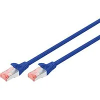 Patchkabel CAT 6 S/FTP 5m blau, 5 Meter in blau von DIGITUS