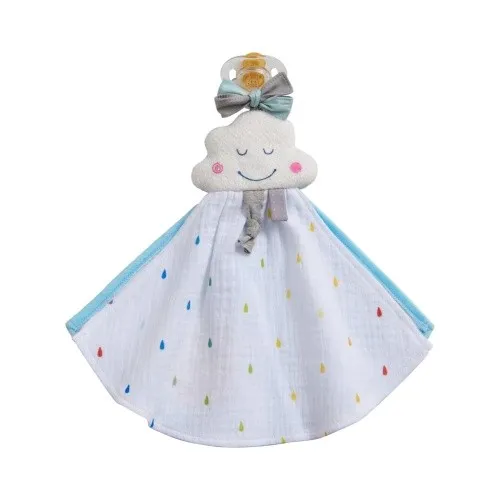 HABA Schmusetuch Traumwolke - Kuscheltuch mit liebevollen Motiven für Babys ab G