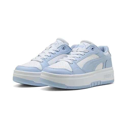PUMA Damen Rebound Femme Low Sneaker, White Haute Tropic, 41 EU - Damen-Sneaker mit trendigem Design und optimalem Tragekomfort für den ganzen Tag.