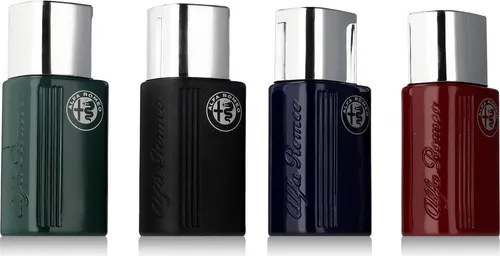 Alfa Romeo Black EDT Green 15 ml + EDT Black 15 ml + EDT Blue 15 ml + EDT Red 15 ml (man)