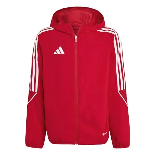 adidas Unisex Kids Windbreaker Tiro 23 League - Trainingsbekleidung aus 100% recyceltem Polyester, atmungsaktiv und umweltfreundlich, perfekt für aktive Kinder.
