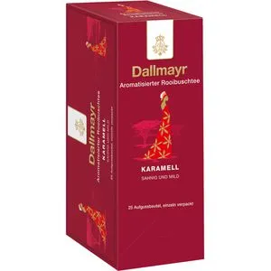 Dallmayr Tee Rooibusch Karamell, 25 Teebeutel, 43,75g