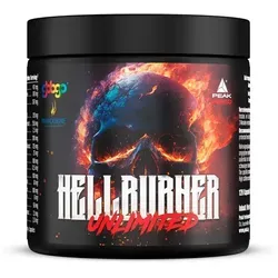 Peak Hellburner Unlimited - 120 Kapseln - Sportnahrung mit brandneuer Unlimited Formel, enthält potente Stimulanzien wie Paradoxine® und GBBGO®, unterstützt deine Fitnessziele.
