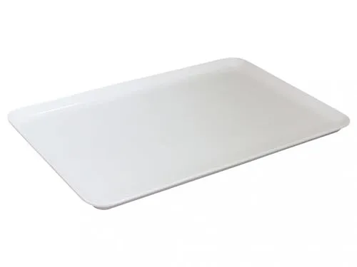 Auslageschalen Auslageplatten Instrumentenschale Melamin weiß von APS, Größe:ca.42x28x1.7 cm