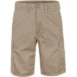 MFH Herren US BDU Bermuda Kurze Hose Khaki 3XL - Wanderhosen in Khaki mit zwei großen Cargo-Taschen, ideal für Outdoor-Aktivitäten und bequem dank seitlicher Taillenversteller.