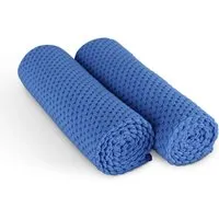 Bestlivings Microfaser Geschirrtuch Double Face 60 x 40 cm 2er Pack Blau