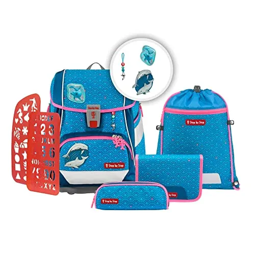 Step by Step Schulranzen-Set 2IN1 Plus Dolphin Pippa