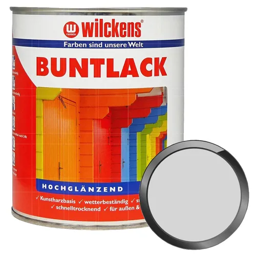 WILCKENS Buntlack Hochglänzend 0.375 Liter RAL 7035 Lichtgrau