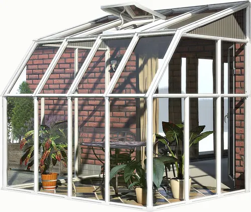 Wintergarten Sun Room 262x200,5cm Weiß