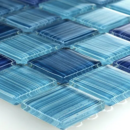 Wand- & Deckenfliesen Blau von Mosafil