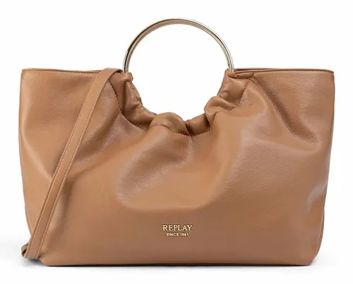 Replay Shopper Tasche 45 cm in Braun - Stilvolle und geräumige Shopper Tasche mit 45 cm Breite, ideal für den täglichen Gebrauch und das Einkaufen. Praktisch und modisch zugleich.