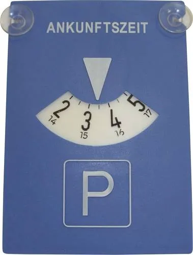 HP Autozubehör 19940 Parkscheibe 11cm x 15cm mit Saugnapf von HP Autozubehör