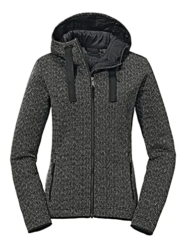 Schöffel Damen Fleece Hoody Aurora L - Atmungsaktiver Ski Pullover mit Stretch - Funktionsjacken: Der Schöffel Fleece Hoody bietet herausragende Wärme und Bewegungsfreiheit dank elastischem Super Warm Fleece, ideal für kalte Tage auf der Piste.