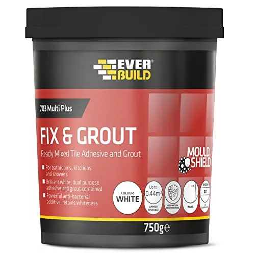 Produktbild EVERBUILD Fix & Grout Tile Adhesive 703 500ml/750g