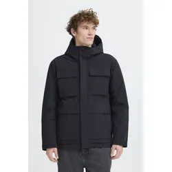 Casual Friday Winterjacke CFHedberg – Wärmende Jacke in Blau Größe L - Stylische Winterjacke mit Stehkragen und Kapuze. Ideal für kalte Tage, ausgestattet mit praktischen Eingrifftaschen und einem zuverlässigen Reißverschluss. Perfekt für den Alltag!