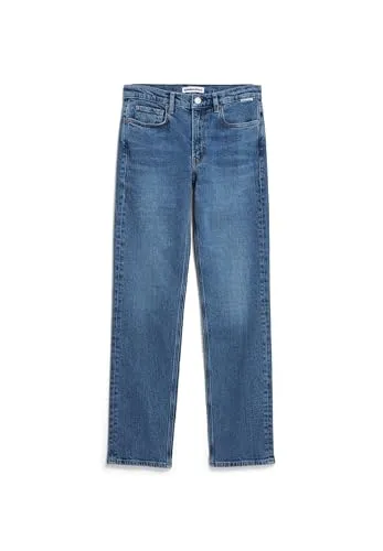 Armedangels CARENAA STRAIGHT JEAN - Jeans mit mittelhohem Bund und geradem Bein, aus Bio-Baumwolle mit Comfort-Stretch für optimale Bewegungsfreiheit und Flexibilität – ein zeitloser Klassiker.