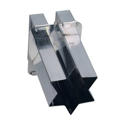 Städter 541122 Zimtstern-Ausstecher, Klappbar - Ausstechformen aus rostfreiem Edelstahl, spülmaschinenfest und ideal für kreatives Backen mit der Familie.