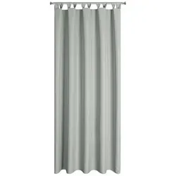 Eurofirany Garden Outdoorvorhang – 155x240 cm, Hellgrau in silber von Eurofirany