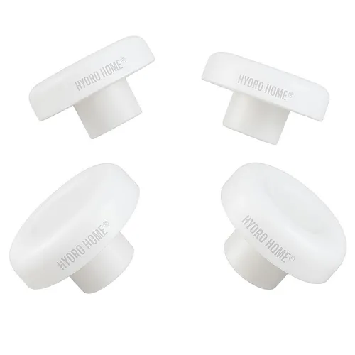 Rundes Stoßdämpfer-Set aus Kunststoff für Toilettensitz