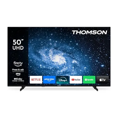 Thomson 50 Zoll 4K UHD Smart TV mit Alexa-Sprachsteuerung