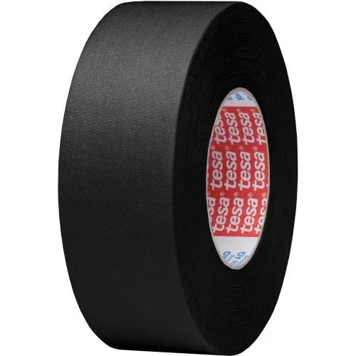 tesa 4541 Gaffa Tape Duct Tape (offenes Gewebe) 50mm schwarz 50m
