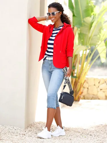 heine Jerseyblazer Sweatblazer Langarm von Heine