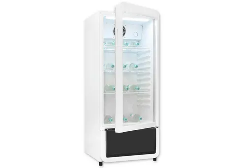 exquisit Getränkekühlschrank GKS180-GT-431D weiß, 132,5 cm hoch