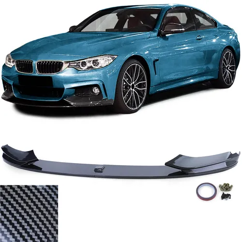 Front Spoiler Lippe Performance Carbon Look passend für BMW 4er F32 F33 F36