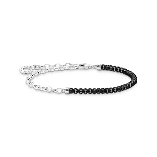 Thomas Sabo Armband mit schwarzen Perlen - 925 Sterling Silber, elegantes Design und perfektes Geschenk für jeden Anlass