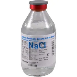 Kochsalz 0,9% Isotonisch Glasflasche 250 ml
