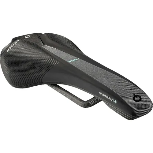 Prologo Sattel Scratch EVA 140 Unisex - Komfortsattel in Schwarz - Fahrradsattel für Unisex Erwachsene, ca. 190g leicht, ideal für langen Fahrkomfort und optimale Unterstützung auf jedem Terrain.