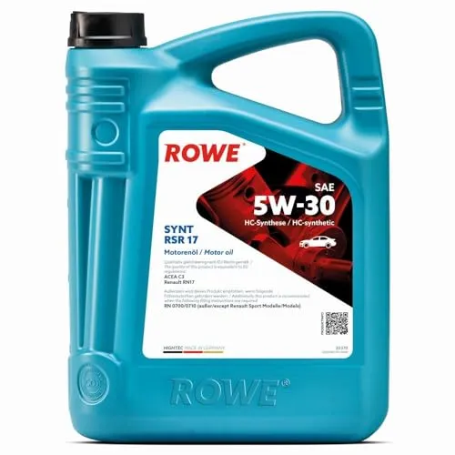 ROWE HIGHTEC SYNT RSR 17 5W-30 Motoröl 5 Liter von Rowe