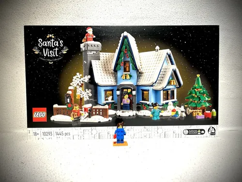 LEGO ICONS (10293) Besuch des Weihnachtsmanns - Santa's Visit - LEGO (R) Komplette Sets & Packs - 1445 Teile für kreative Weihnachtsfreude, ideal für Erwachsene ab 18 Jahren.