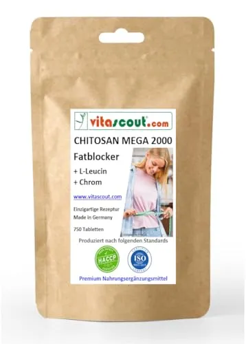 CHITOSAN MEGA 2000 + L-Leucin + Chrom