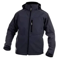 DASSY® Tavira Softshell-Jacke 3XL DUNKELBLAU - Arbeits- & Schutzkleidung, dreilagige Softshell-Jacke mit atmungsaktivem, wasserdichtem und winddichtem Material für optimalen Schutz bei jedem Wetter.