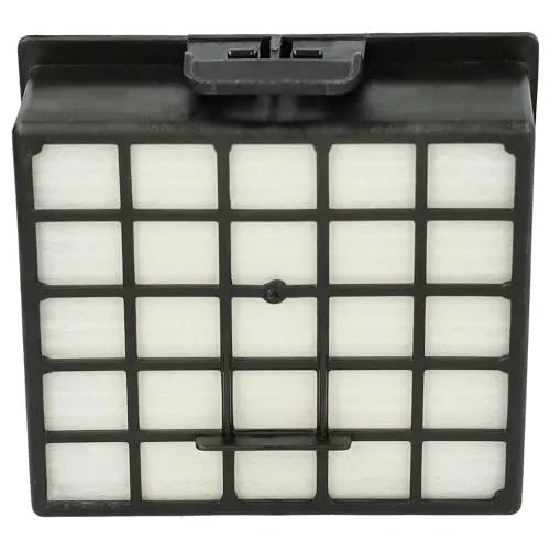vhbw Staubsaugerfilter kompatibel mit Siemens VS06 Serie, VBBS600V00, VS06A110, VSX 32000-32999, VS06A111 Staubsauger - HEPA-Filter Schwarz